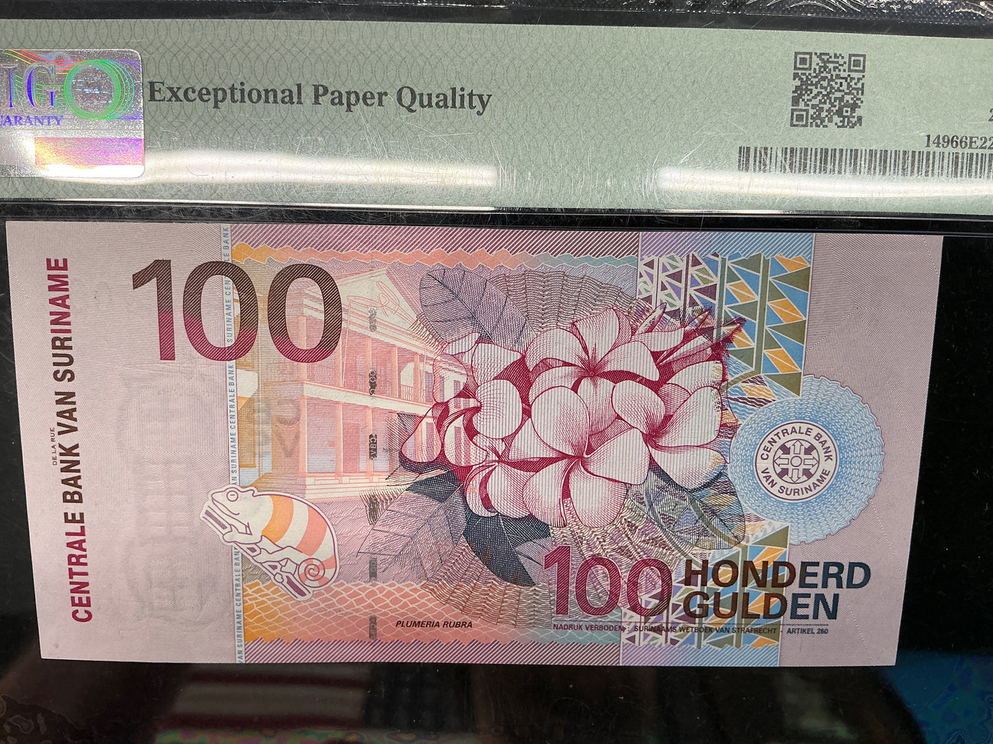 Suriname, Centrale Bank 100 Gulden