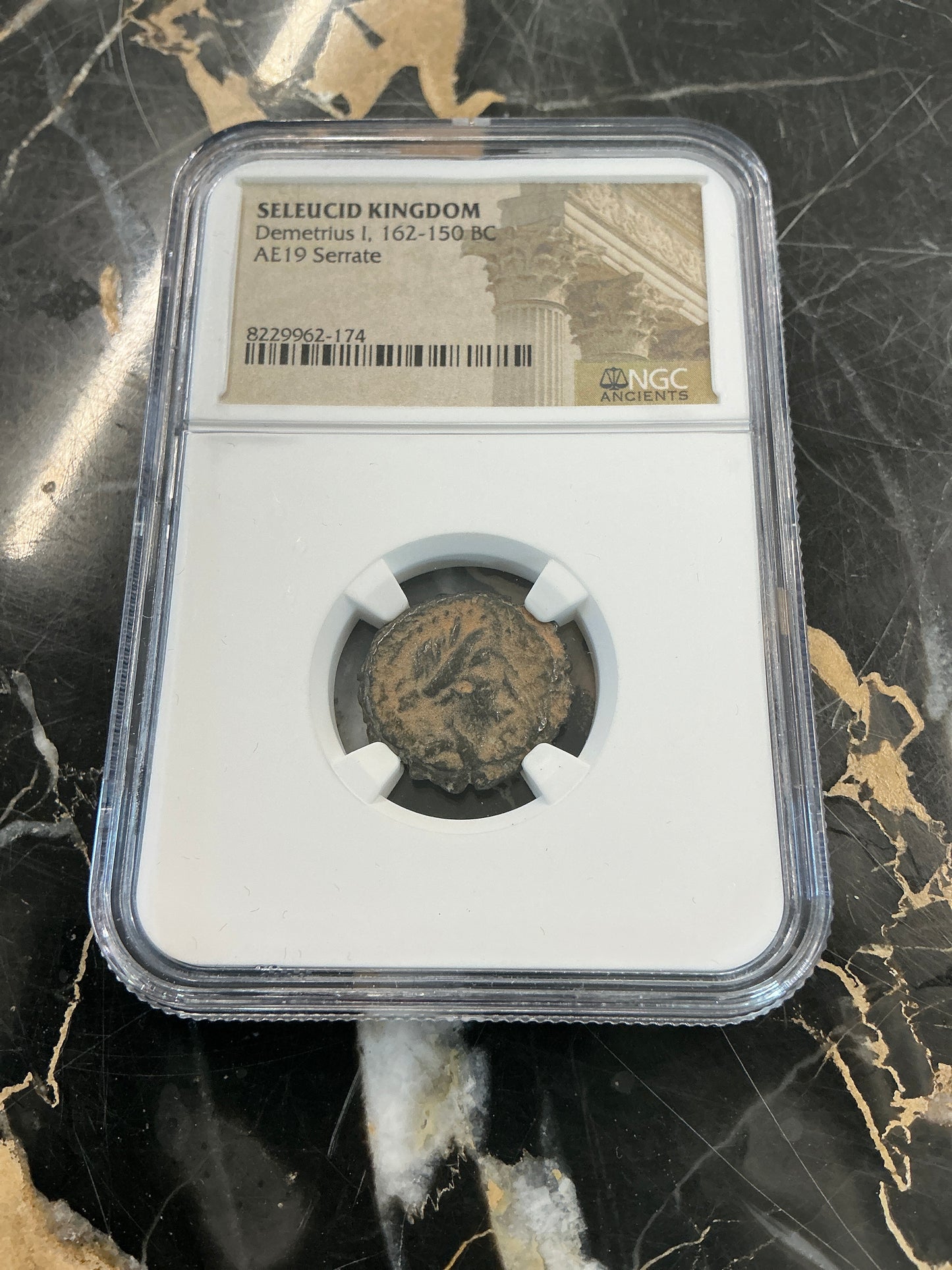 Ancient Coin Seleucid Kingdom Demetrius I, 162-150 BC