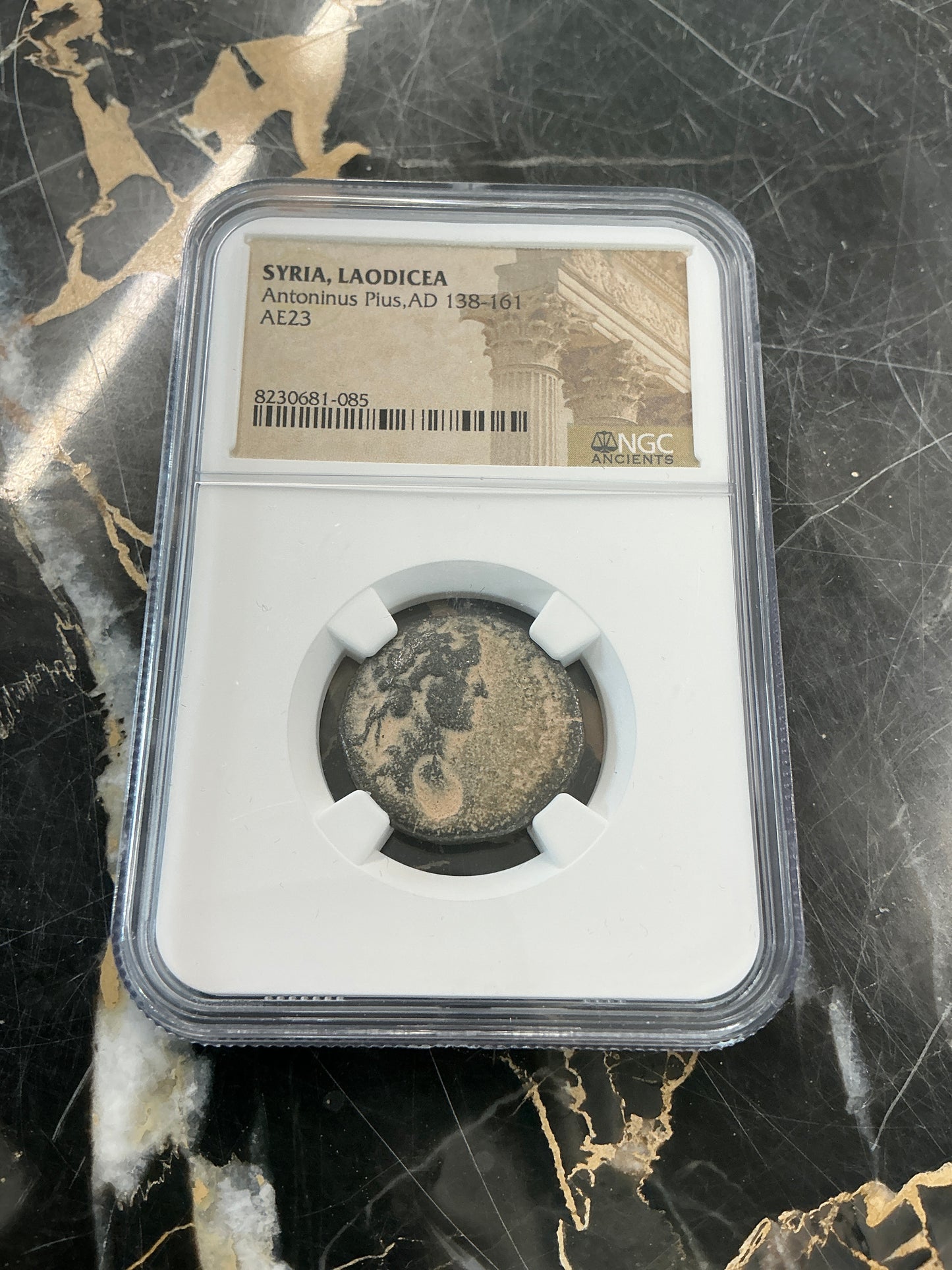 Ancient Coin Syria, Laodicea, Antoninus Pius AD 138-161