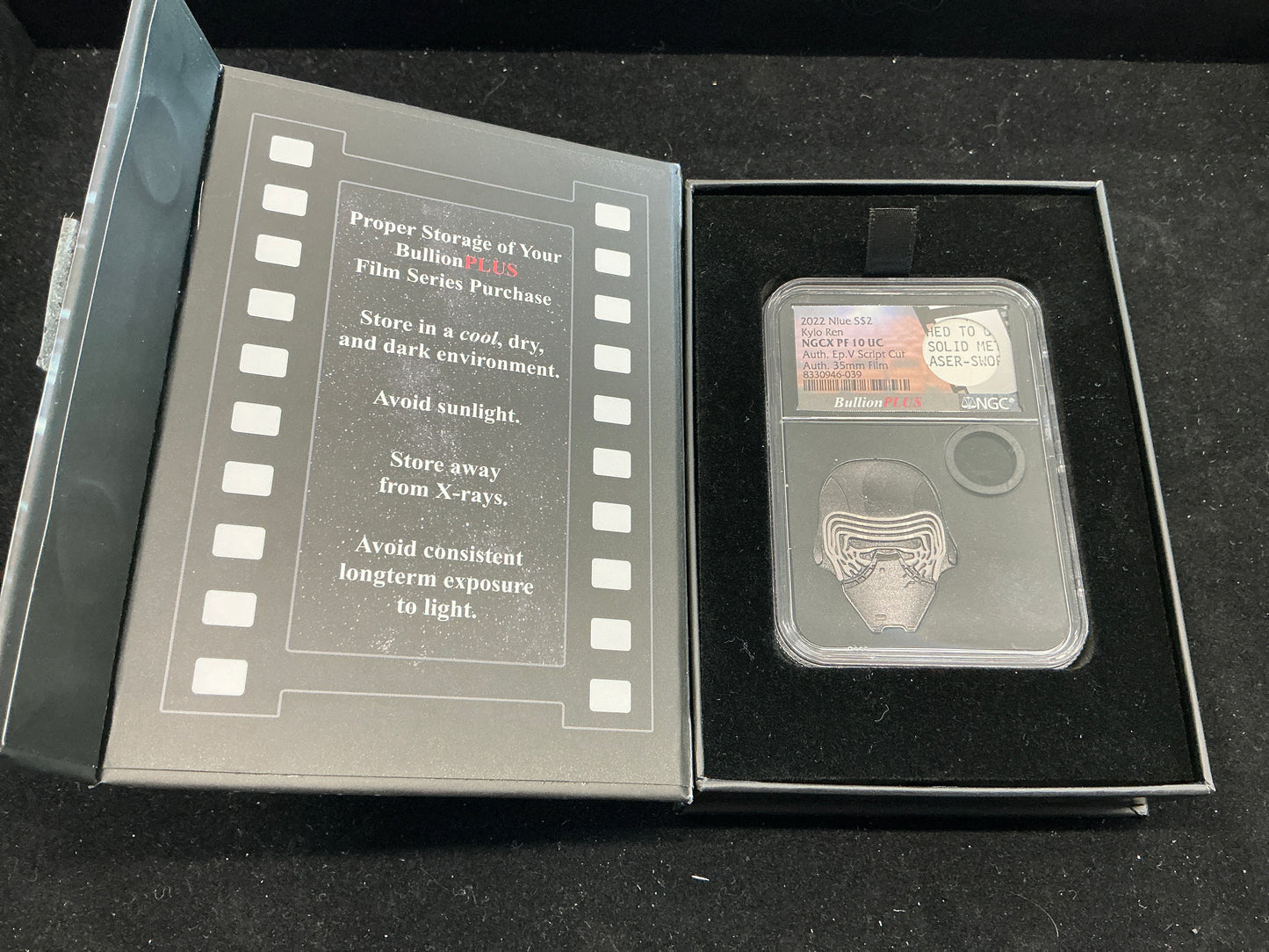 Star Wars Kylo Ren Bullion Plus Film Series