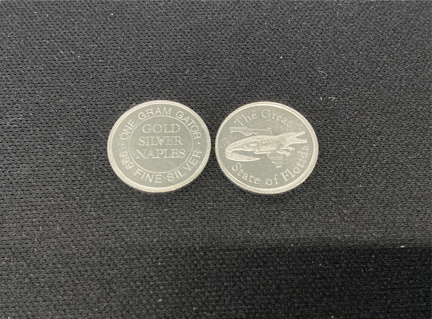 1 gram Florida .999 Fine Silver