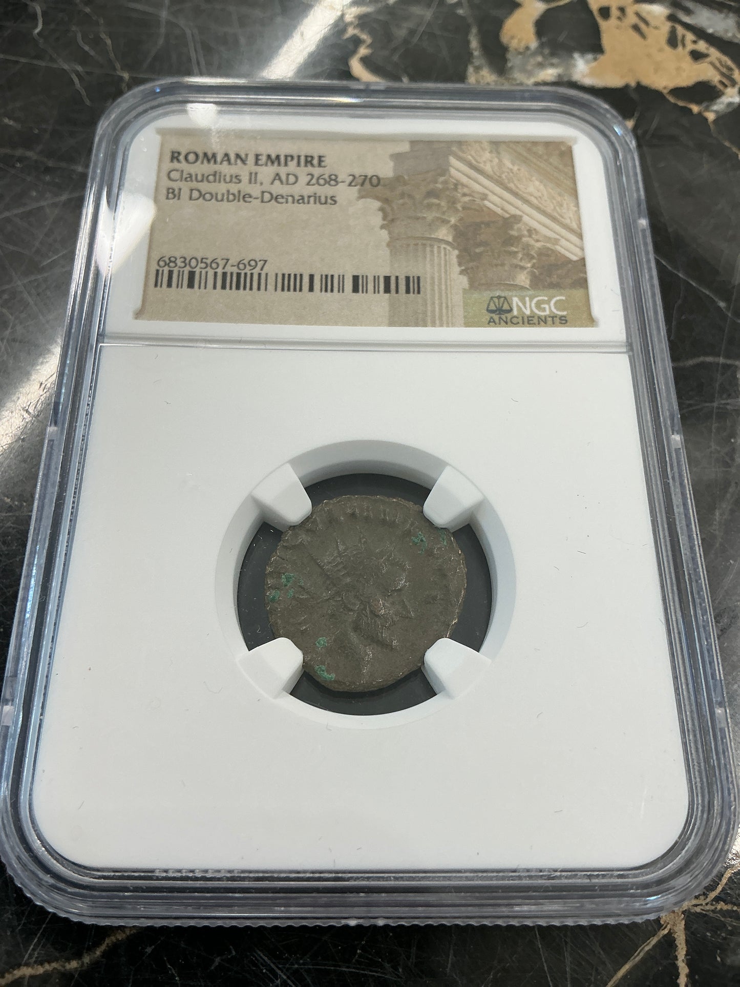 Ancient Coin Roman Empire Claudius II, AD 268-270
