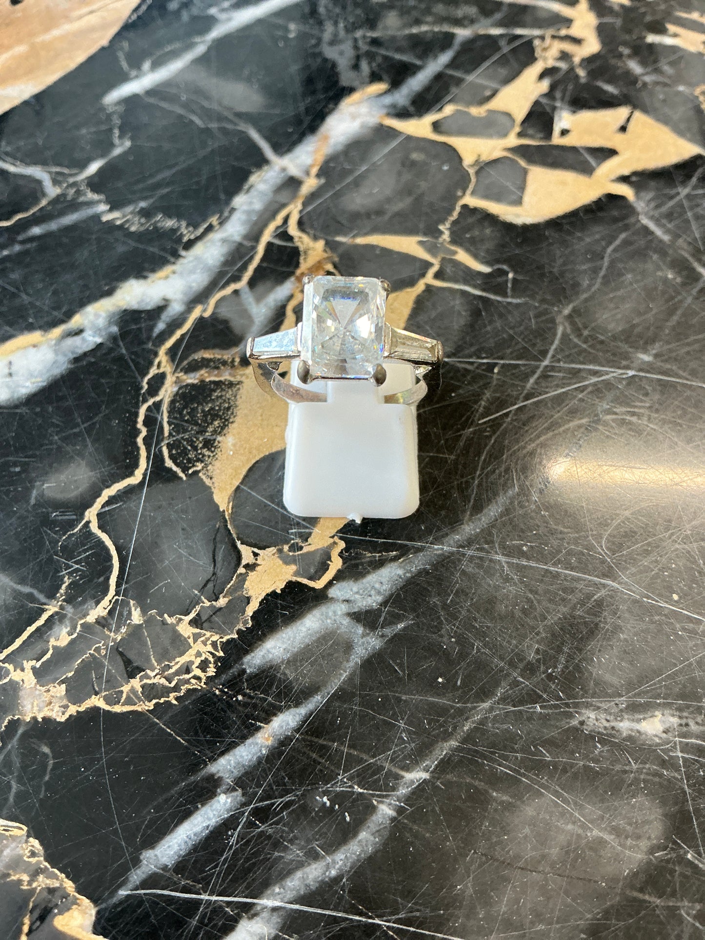 Sterling Silver Cubic Zirconia Ring #RZ102