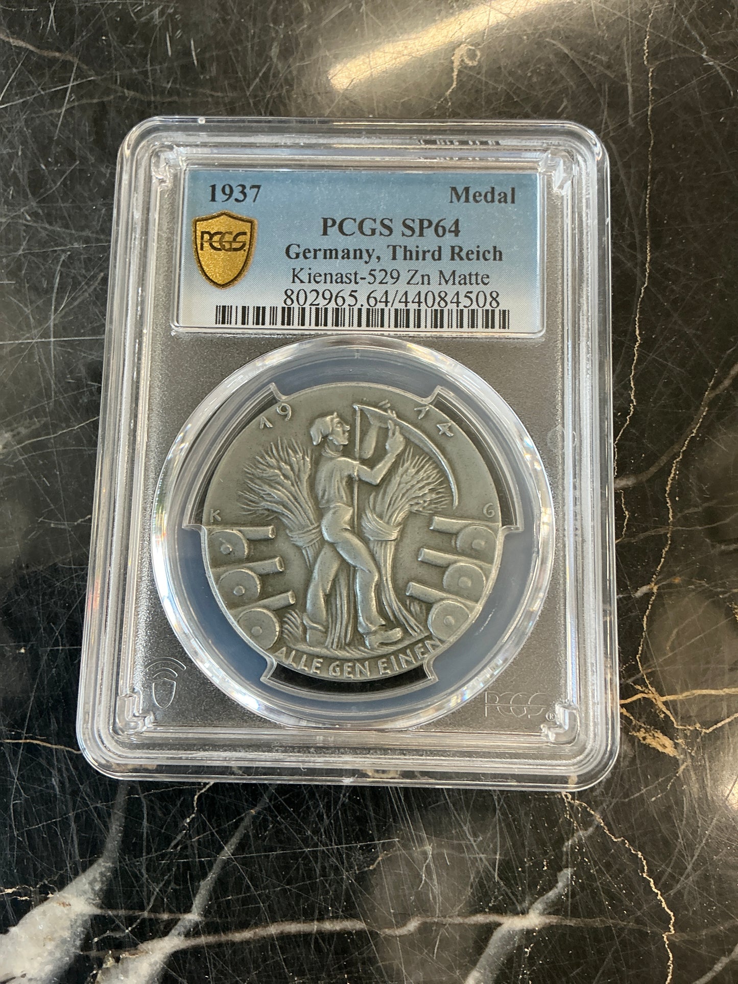 1937 Germany Third Reich Medal