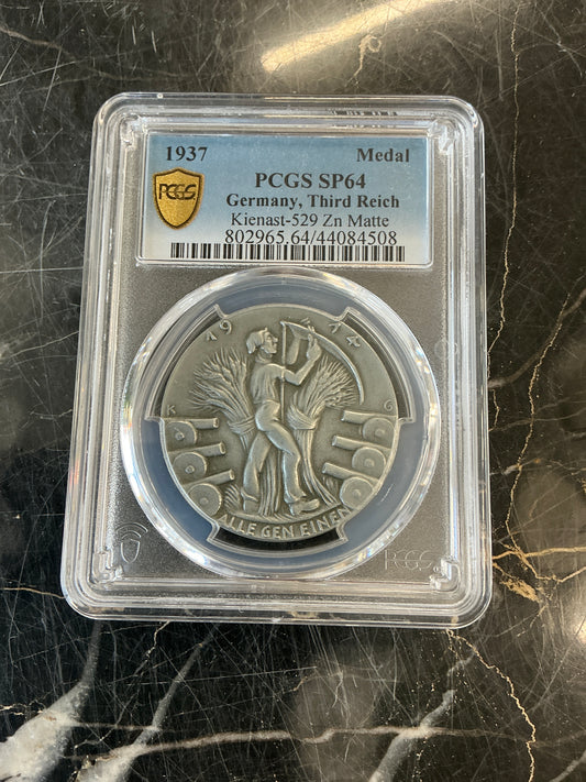 1937 Germany Third Reich Medal
