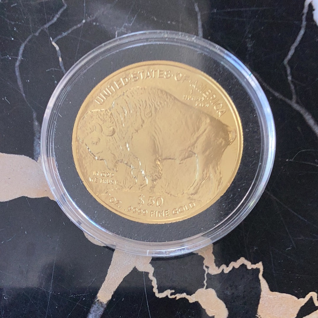 US MINT Random Date 1 oz Gold Buffalo - Pawn Man Store