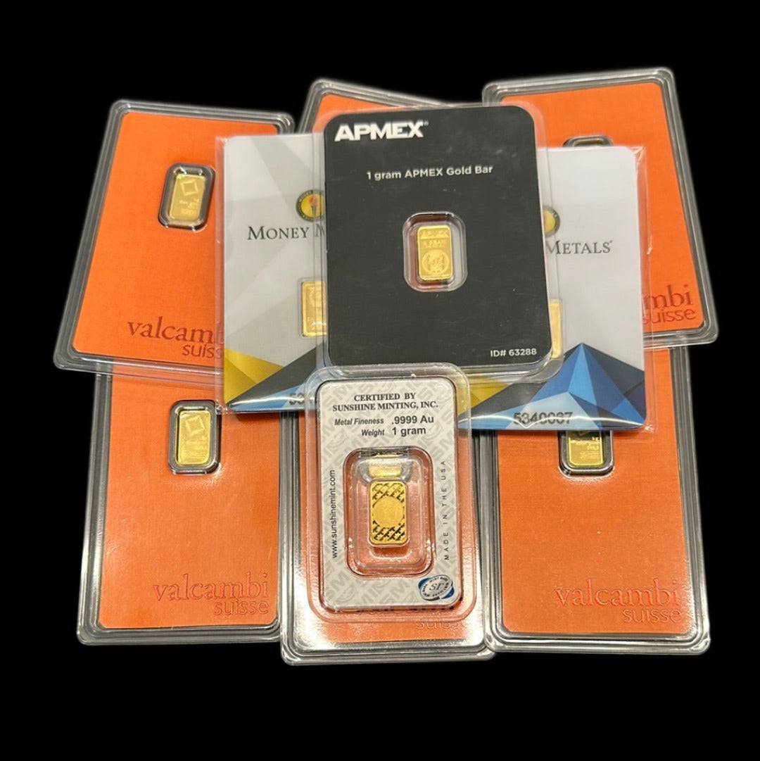 Gold Bar 1 Gram (Our Choice)