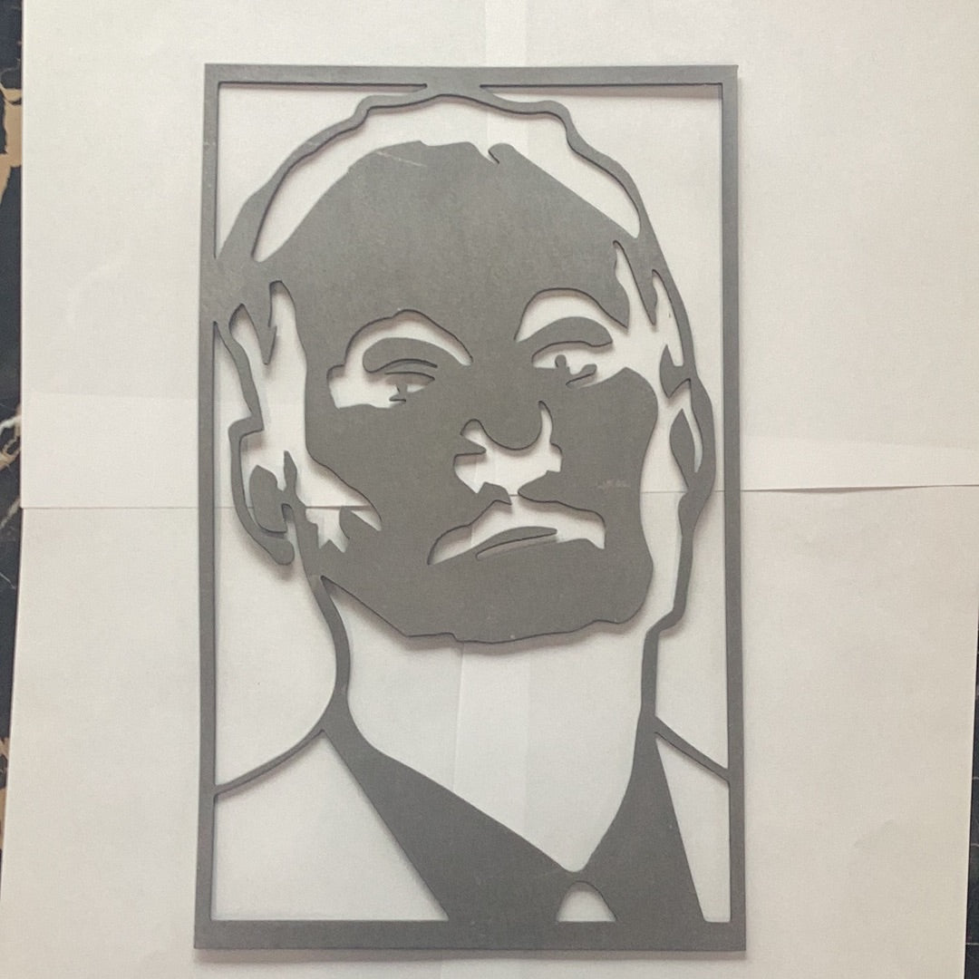 Bill Murray Metal Cutout Wall Art