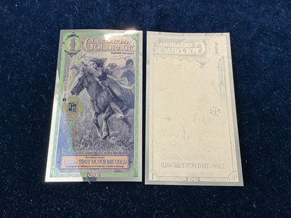 Oklahoma 1 Goldback (Lot of 4)