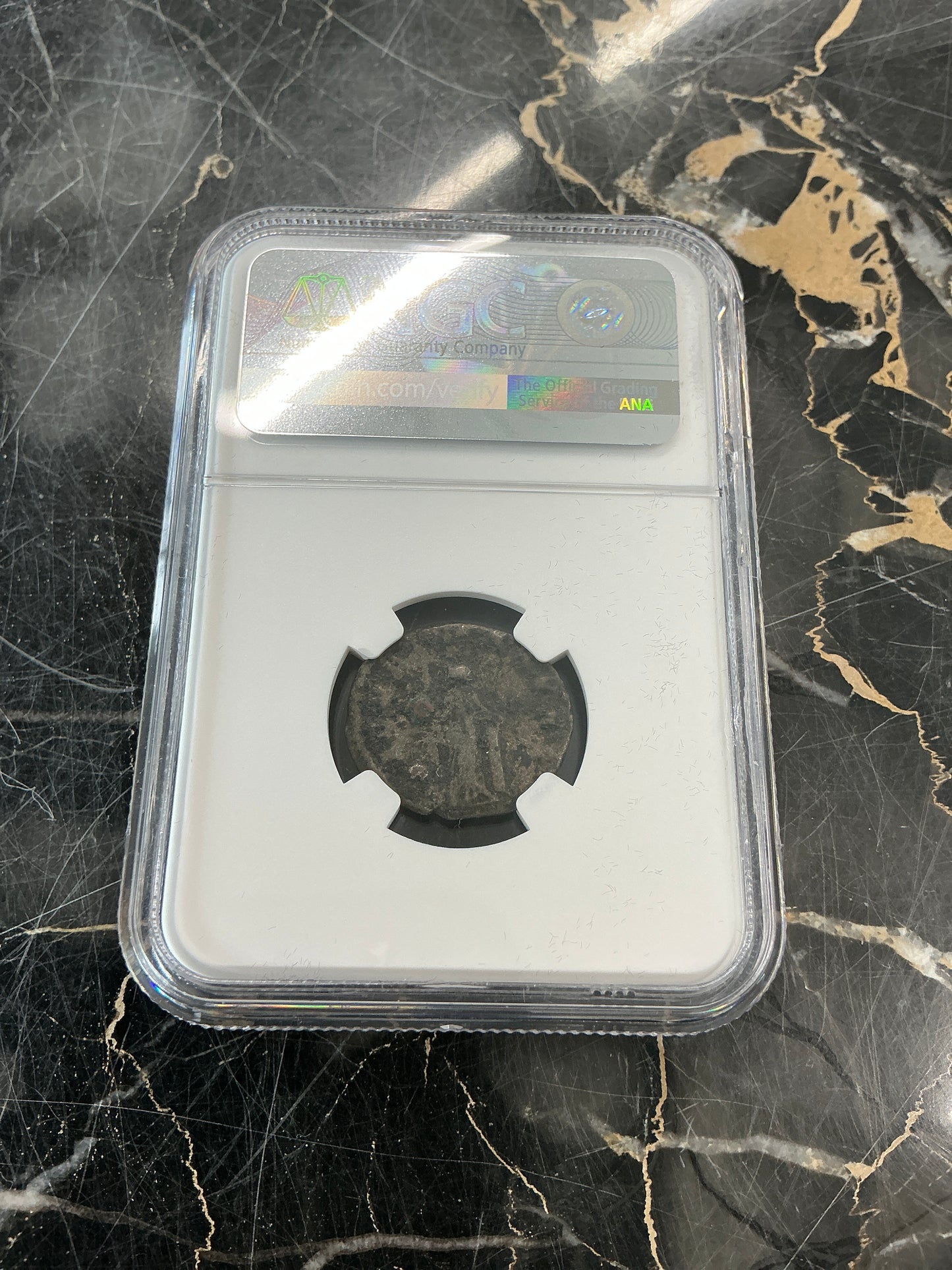 Ancient Coin Roman Empire Valerian I, AD 253-260