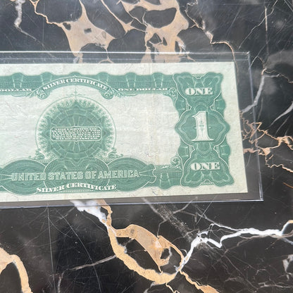 1899 Black Eagle $1 Silver Certificate (VF/XF)