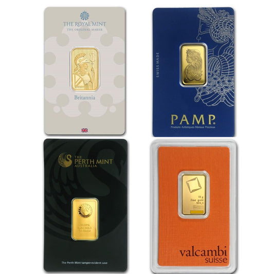 10 Gram Gold Bar (Brand Varies)