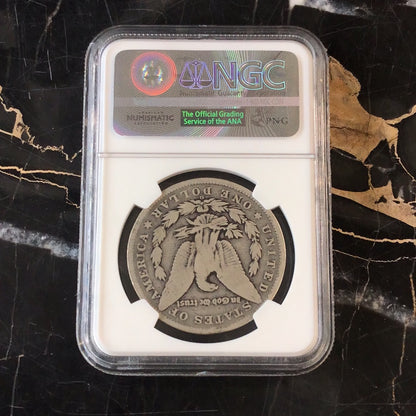 NGC 1895 O S$1 G 4 Morgan Silver Dollar