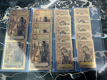 Idaho Fractional Goldback Lot