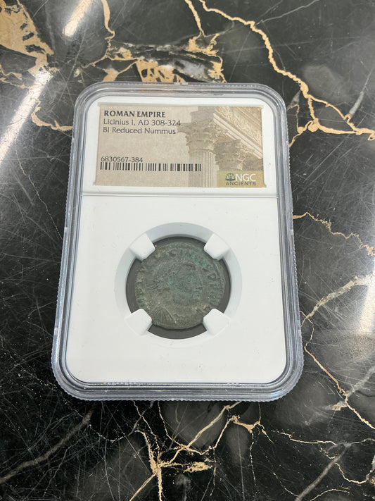Ancient Coin Roman Empire Licinius I, AD 308-324