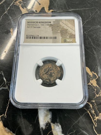 Ancient Coin Seleucid Kingdom Demetrius I, 162-150 BC