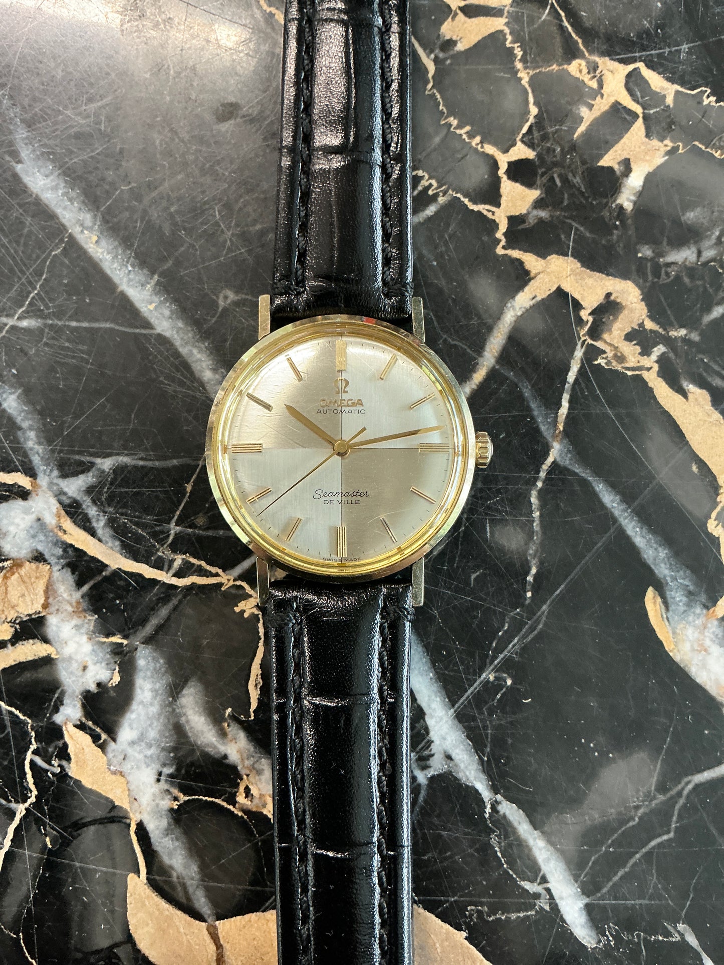 1960s Omega Seamaster De Ville GF Case