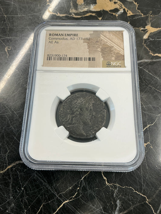 Ancient Coin Roman Empire Commodus, AD 177-192