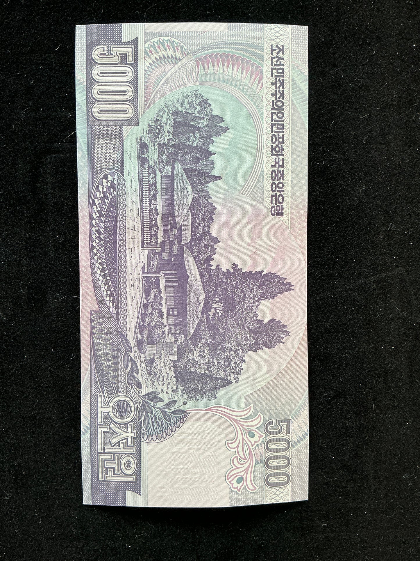 DPRK 5000 Won Note