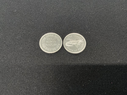 1 gram Florida .999 Fine Silver