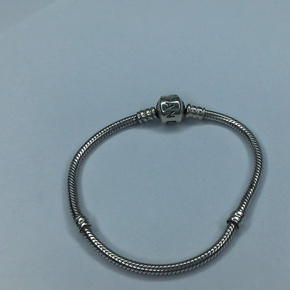Authentic Pandora Ale Snake Chain Charm Bracelet 7”