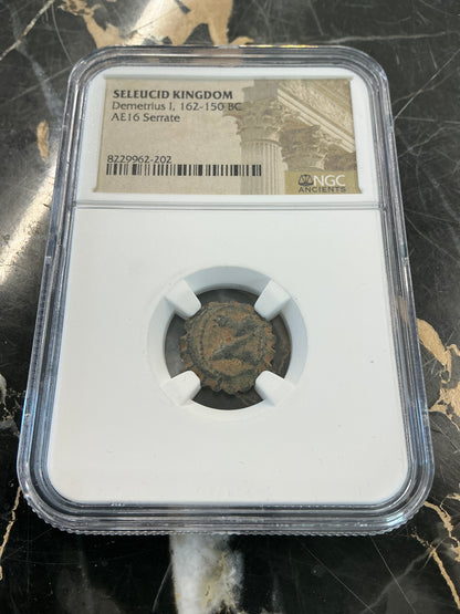 Ancient Coin Seleucid Kingdom Demetrius I, 162-150 BC