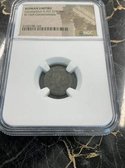 Ancient Coin Roman Empire Constantius II, AD 337-361