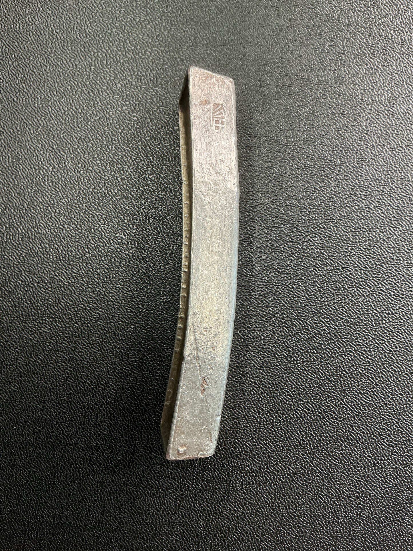 Antique 1800s Annam/Vietnam 10 Lang/Tael Silver Banana Bar 370.4g