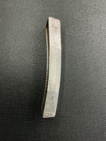 Antique 1800s Annam/Vietnam 10 Lang/Tael Silver Banana Bar 370.4g