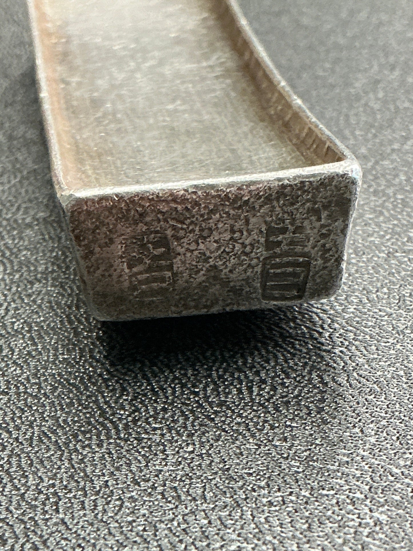 Antique 1800s Annam/Vietnam 10 Lang/Tael Silver Banana Bar 370.4g