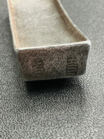 Antique 1800s Annam/Vietnam 10 Lang/Tael Silver Banana Bar 370.4g