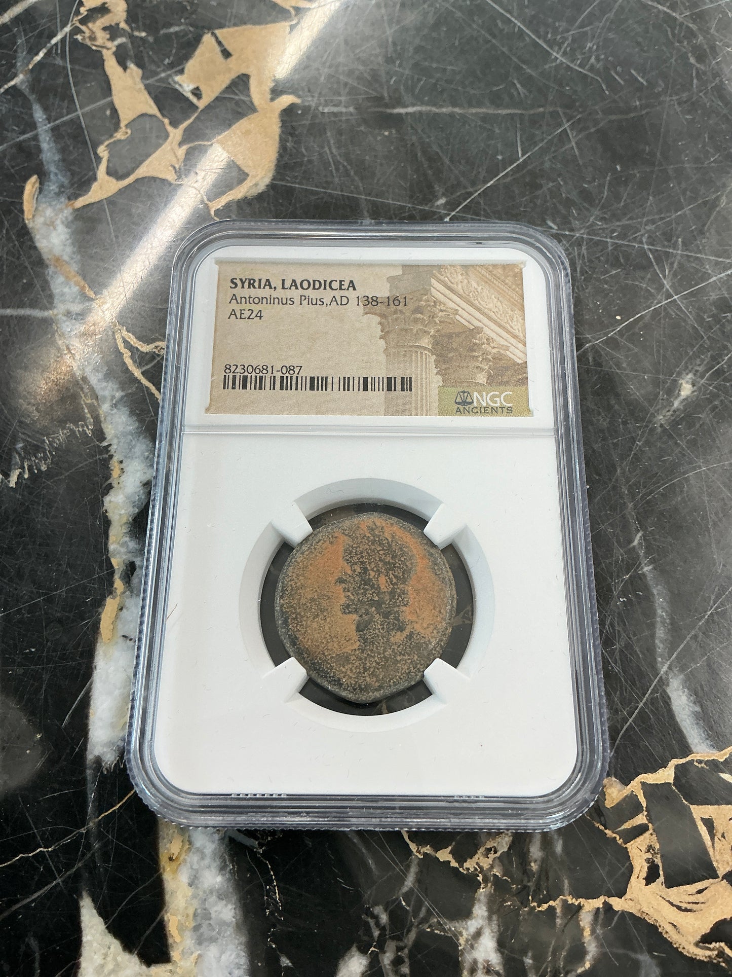 Ancient Coin Syria, Laodicea, Antoninus Pius AD 138-161
