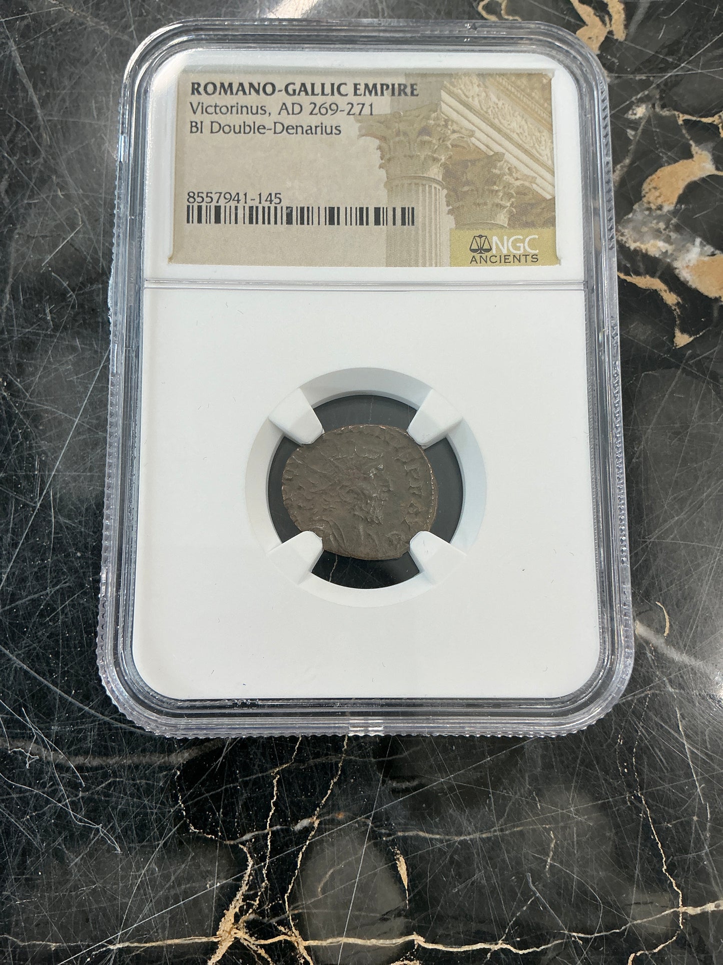 Ancient Coin Romano-Gallic Empire Victorinus, AD 269-271