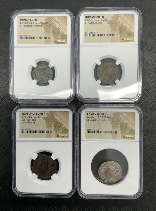 NGC Slabbed Ancient Coin (Our Choice)