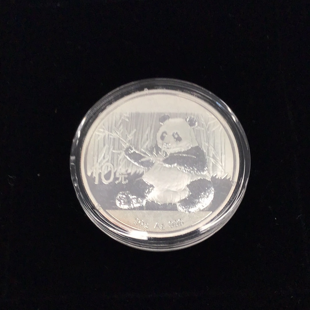 China 30g .999 Silver Pandas Uncirculated in Capsule