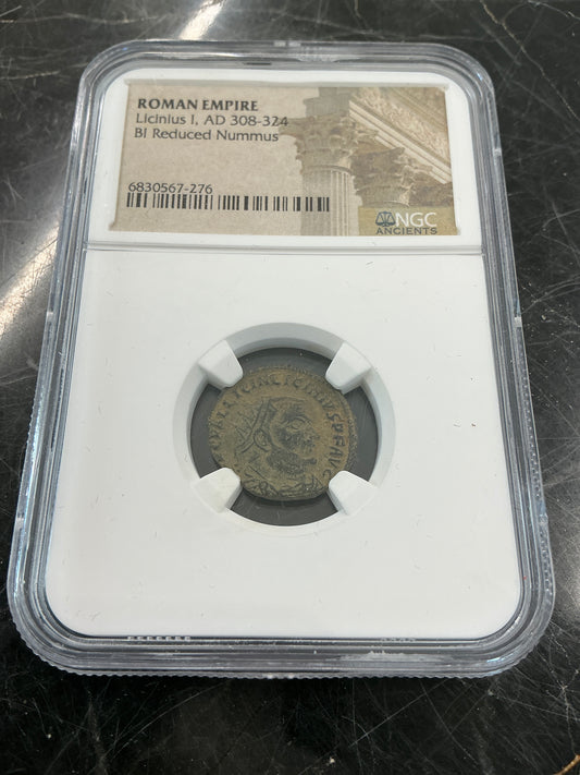 Ancient Coin Roman Empire Licinius I, AD 308-324