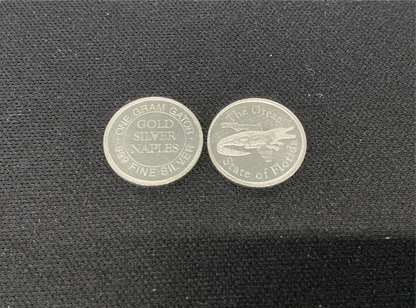 1 gram Florida .999 Fine Silver