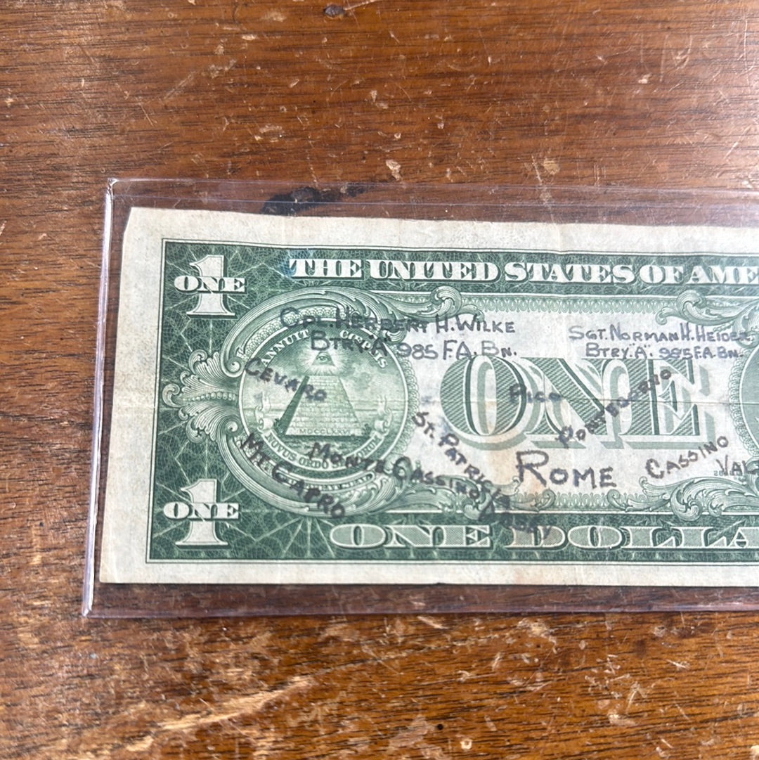 1935-A Soldier Travels $1 Silver Certificate (WW2) - Pawn Man Store
