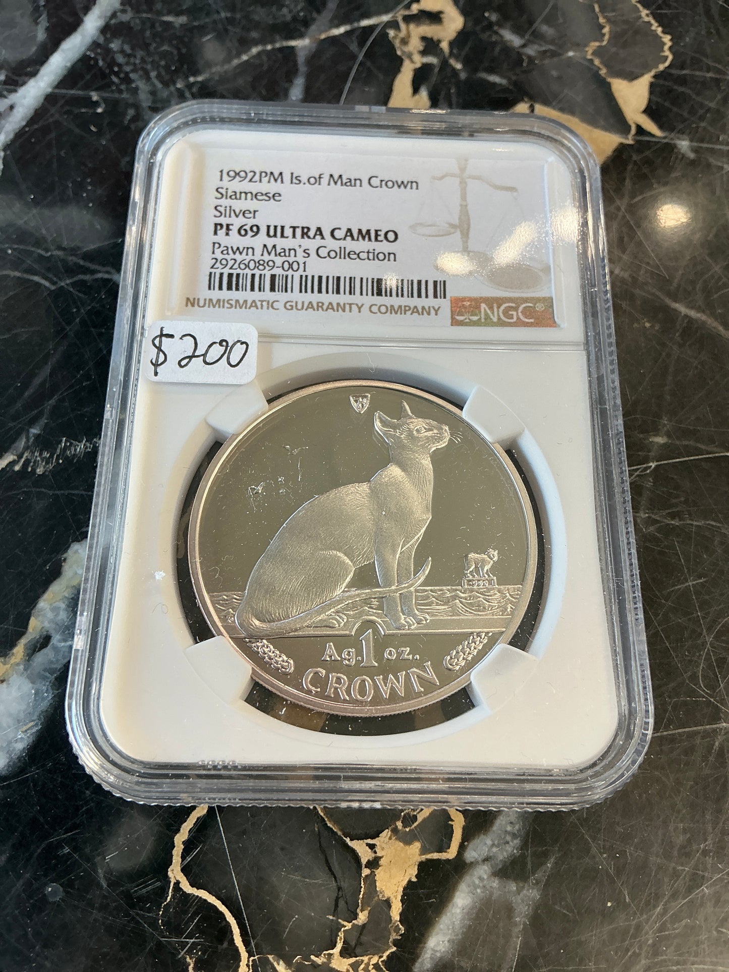 1992 PM Isle of Man Crown PF 69 Ultra Cameo – Pawn Man Store