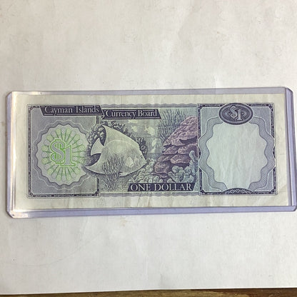1974 Cayman Islands Currency Board $1 Dollar note