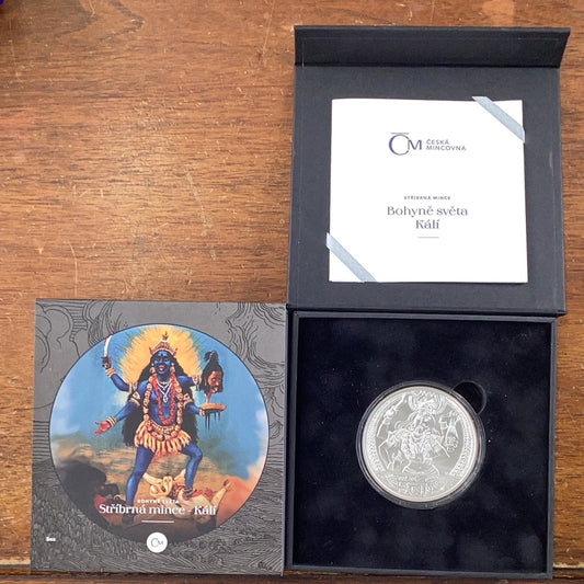 2021 Czech Mint Niue Universal Goddess 5oz .999 Silver Round