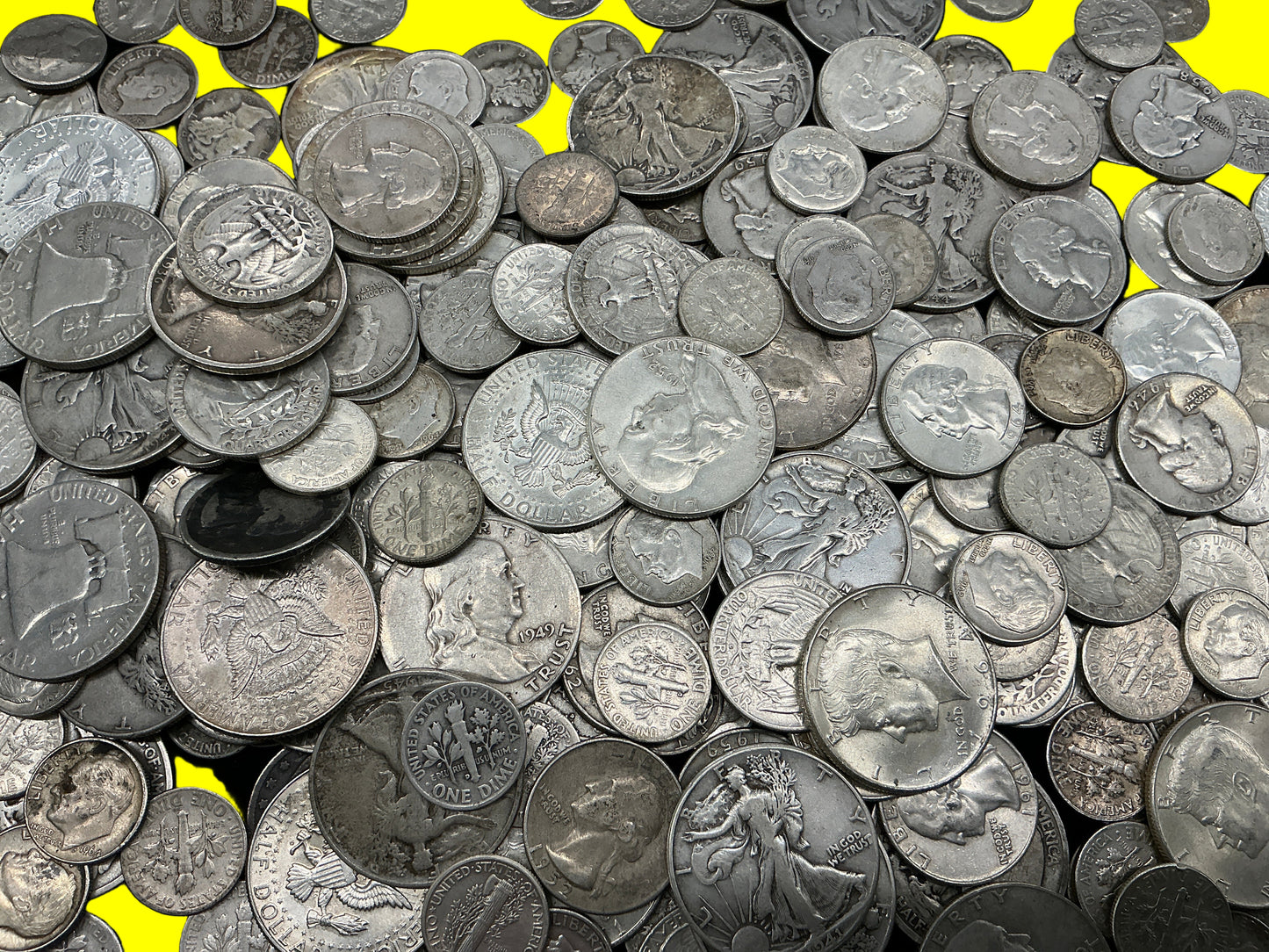 **FIRE SALE**JUNK SILVER**$5 FACE VALUE**LIMITED QUANTITY**WHILE SUPPLIES LAST**
