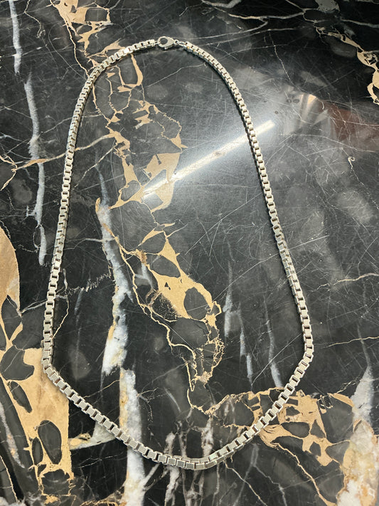 24inch Sterling Silver Chain Necklace