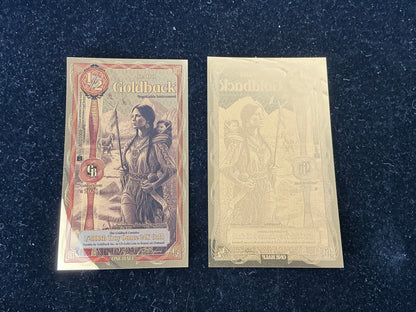 Idaho Fractional Goldback Lot