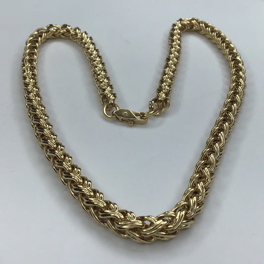 19” Yellow Gold Tone 6mm Wheat Chain, Necklace - Pawn Man Store