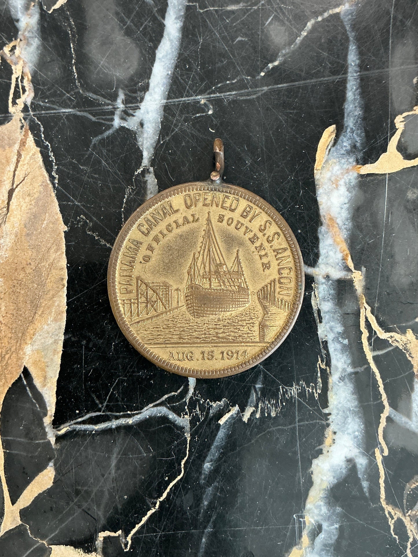 Panama Canal Medal/Watch Fob