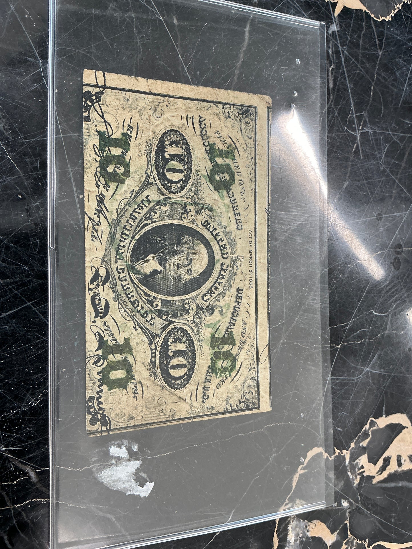 10 Cent Fractional Currency