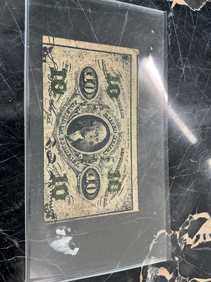 10 Cent Fractional Currency