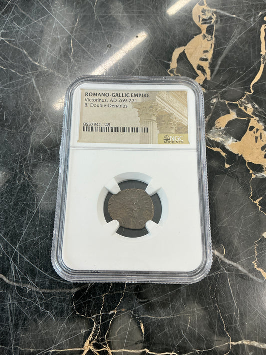 Ancient Coin Romano-Gallic Empire Victorinus, AD 269-271