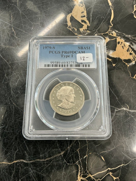PR69DCAM 1979-S Type 1 Susan B. Anthony $1